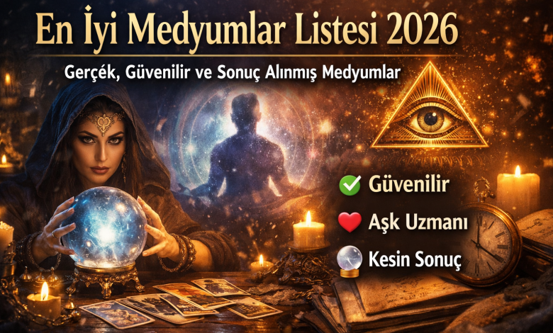 En iyi medyumların listesi burada